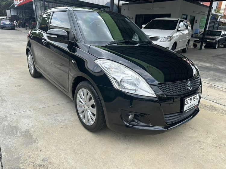 Suzuki Swift 2013 1.25 GLX Sedan เบนซิน ไม่ติดแก๊ส เกียร์อัตโนมัติ ดำ รูปที่ 4