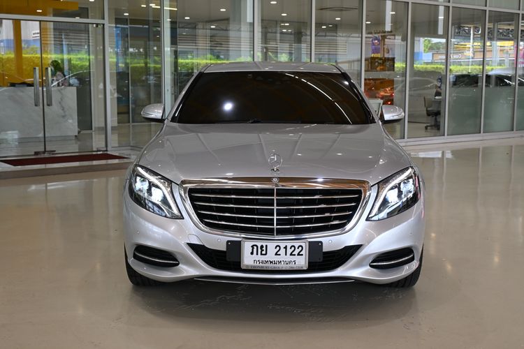 Mercedes-Benz S-Class 2014 S300 Sedan ไฮบริด ไม่ติดแก๊ส เกียร์อัตโนมัติ เทา รูปที่ 2