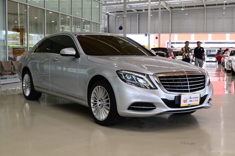 Mercedes-Benz S-Class 2014 S300 Sedan ไฮบริด ไม่ติดแก๊ส เกียร์อัตโนมัติ เทา
