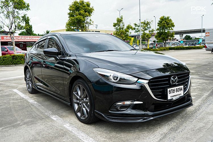 Mazda Mazda3 2017 2.0 SP Sedan เบนซิน ไม่ติดแก๊ส เกียร์อัตโนมัติ ดำ รูปที่ 3
