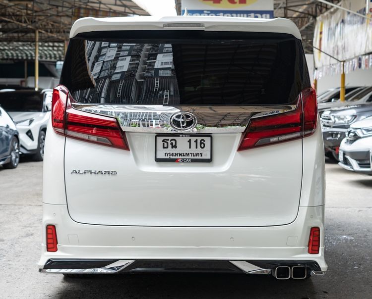Toyota Alphard 2022 2.5 S C-Package Van เบนซิน ไม่ติดแก๊ส เกียร์อัตโนมัติ ขาว รูปที่ 4