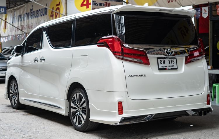 Toyota Alphard 2022 2.5 S C-Package Van เบนซิน ไม่ติดแก๊ส เกียร์อัตโนมัติ ขาว รูปที่ 3