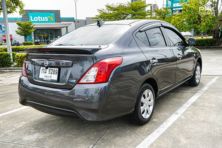 Nissan Almera 2016 1.2 E Sedan เบนซิน ไม่ติดแก๊ส เกียร์ธรรมดา เทา รูปที่ 4
