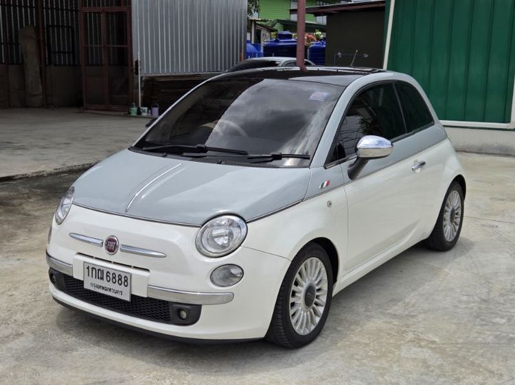 รถ Fiat Fiat 500  1.4 C สี ขาว