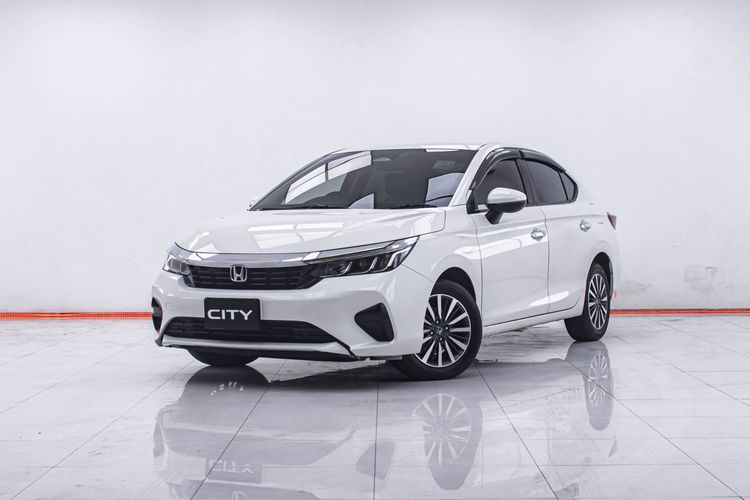 Honda City 2024 1.0 SV Sedan เบนซิน ไม่ติดแก๊ส เกียร์อัตโนมัติ ขาว