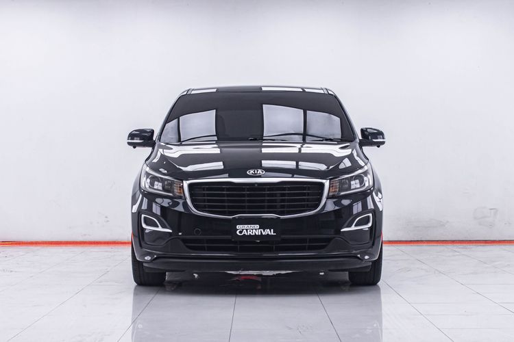 Kia Grand Carnival 2021 2.2 LX Utility-car ดีเซล ไม่ติดแก๊ส เกียร์อัตโนมัติ ดำ รูปที่ 4
