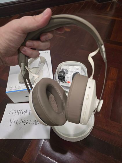 ขายหูฟัง Sennheiser momentum wireless 3 สภาพใหม่มาก ไม่ค่อยได้ใข้งาน อุปกรณ์ครบกล่อง รูปที่ 3