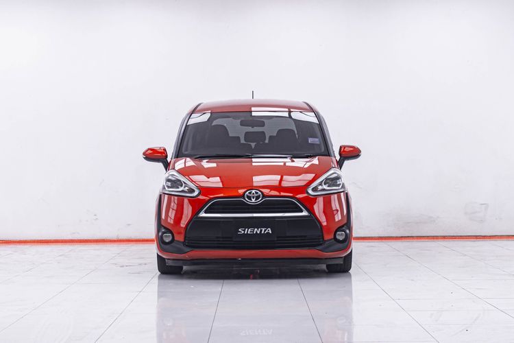 Toyota Sienta 2017 1.5 V Utility-car เบนซิน ไม่ติดแก๊ส เกียร์อัตโนมัติ ส้ม รูปที่ 4