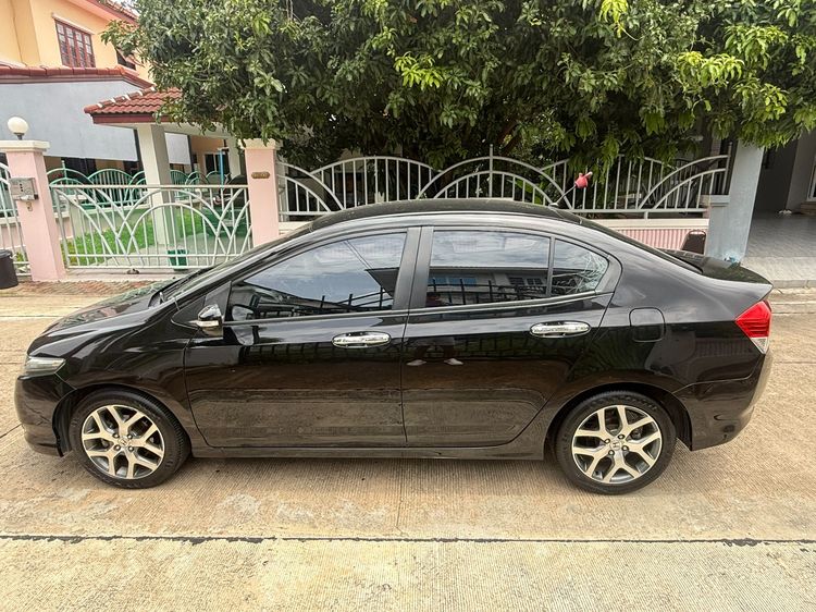 Honda City 2009 1.5 Sv i-VTEC Sedan เบนซิน ไม่ติดแก๊ส เกียร์อัตโนมัติ ดำ รูปที่ 4