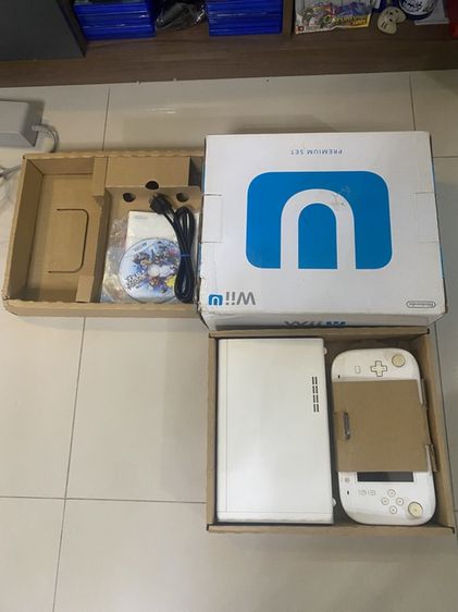 Nintendo เครื่องเกมส์นินเทนโด Nintendo Wii U wii u 32g แปลงแล้วงานกล่อง