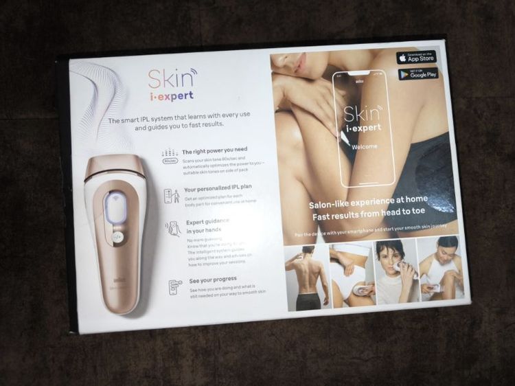 เครื่องเลเซอร์ขน IPL Braun Skin i-expert Pro 7 (PL7147)หิ้วมาจากออส รูปที่ 2