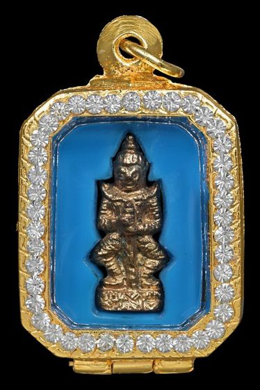 ท้าวเวสสุวรรณ เจ้าคุณศรี วัดสุทัศน์ รุ่นเเรก ปี 2493 เนื้อเปียกทองเดิมเก่าจากวัด สภาพสวยเดิม หายาก พบน้อย
