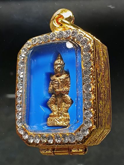 ท้าวเวสสุวรรณ เจ้าคุณศรี วัดสุทัศน์ รุ่นเเรก ปี 2493 เนื้อเปียกทองเดิมเก่าจากวัด สภาพสวยเดิม หายาก พบน้อย รูปที่ 3