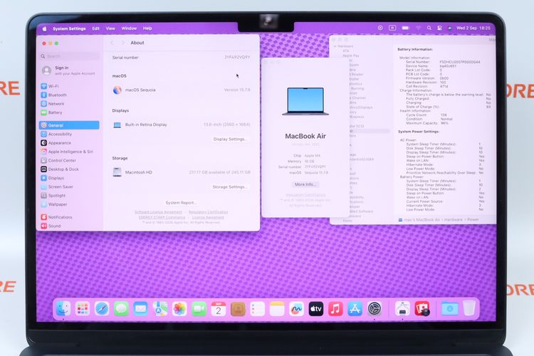 MacBook Air M4 13" 16.256GB รูปที่ 2
