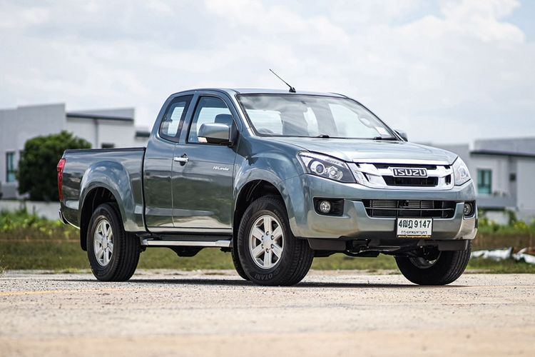 Isuzu D-MAX 2013 2.5 Hi-Lander Z Pickup ดีเซล ไม่ติดแก๊ส เกียร์ธรรมดา เทา รูปที่ 2