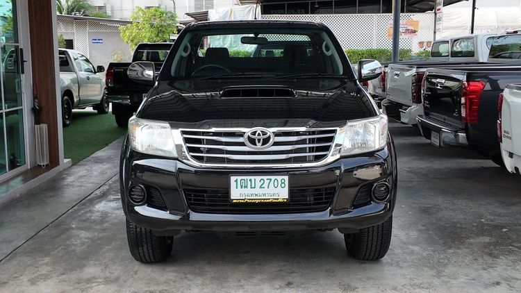รถ Toyota Hilux Vigo Champ Smart Cab 2.5 E Prerunner สี ดำ