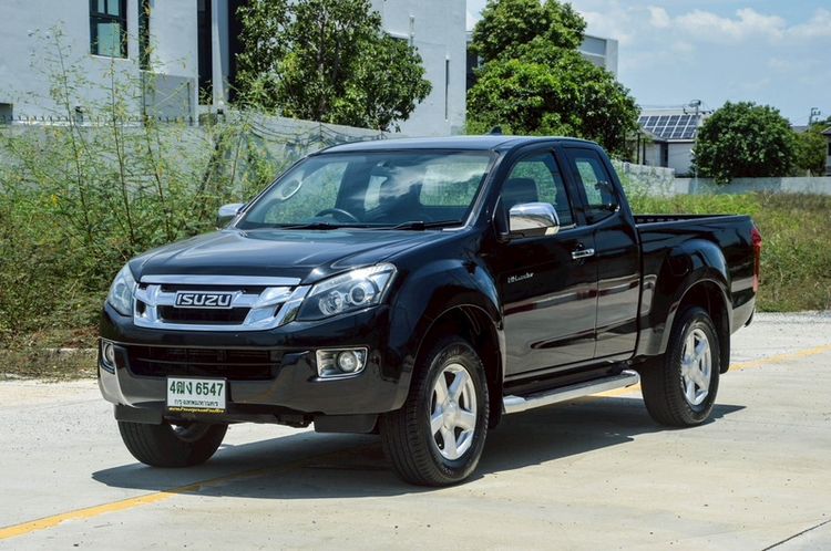 Isuzu D-MAX 2013 2.5 Hi-Lander Z Prestige Pickup ดีเซล ไม่ติดแก๊ส เกียร์อัตโนมัติ ดำ รูปที่ 2