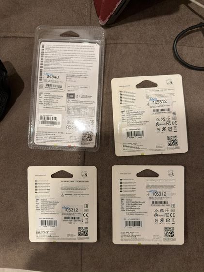 SSD 1 ตัว M.2 Sata 3 3 ตัว 128GB ยังไม่แกะกล่อง รูปที่ 2