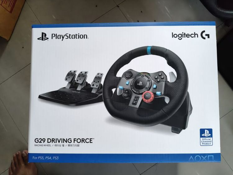 จอยพวงมาลัย logitech g29 พร้อมเกียร์ ครบชุด รูปที่ 5