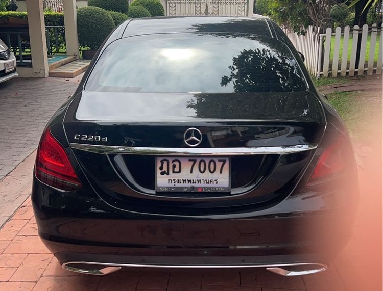 Mercedes-Benz C-Class 2019 C220 Sedan ดีเซล ไม่ติดแก๊ส เกียร์อัตโนมัติ ดำ รูปที่ 2