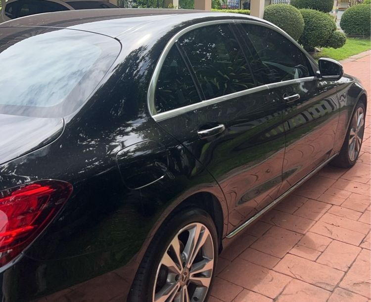 Mercedes-Benz C-Class 2019 C220 Sedan ดีเซล ไม่ติดแก๊ส เกียร์อัตโนมัติ ดำ รูปที่ 4