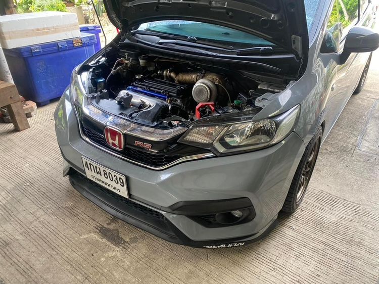 Honda Jazz 2015 1.5 V i-VTEC Sedan เบนซิน เกียร์ธรรมดา เทา รูปที่ 4