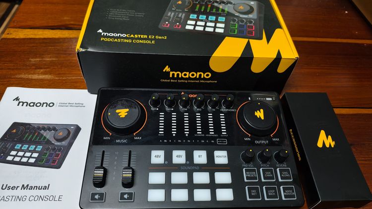 MaonoCaster E2 Gen2 Podcast Mixer Audio Interface (ประกันศูนย์ไทย) รูปที่ 3