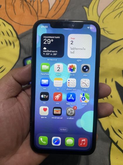 iPhone 11 เครื่องบายพาส Wi-Fi ใส่ซิมไม่ได้ iOS 26.6 แบตเตอรี่ 100%