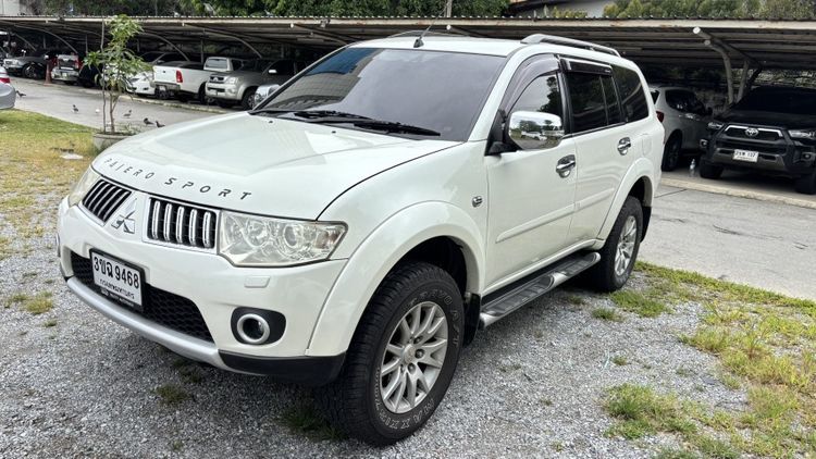 Mitsubishi Pajero Sport 2012 2.5 GT Utility-car ดีเซล เกียร์อัตโนมัติ ขาว รูปที่ 2