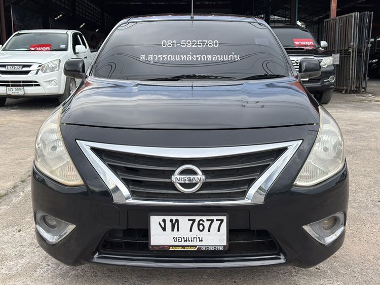 Nissan Almera 2013 1.2 E เบนซิน เกียร์อัตโนมัติ ดำ
