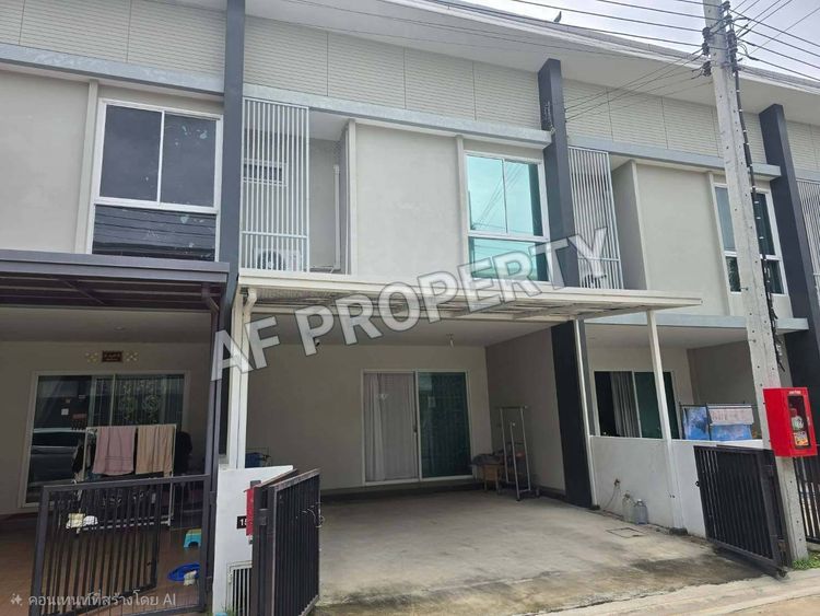 ทาวน์โฮม 2 ชั้น หมู่บ้านธงสิริ 3 บ้านกล้วย-ไทรน้อย จ.นนทบุรี