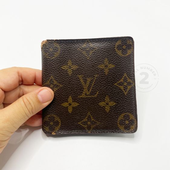 Louis Vuitton กระเป๋าสตางค์สั้นมือสอง การันตีแท้