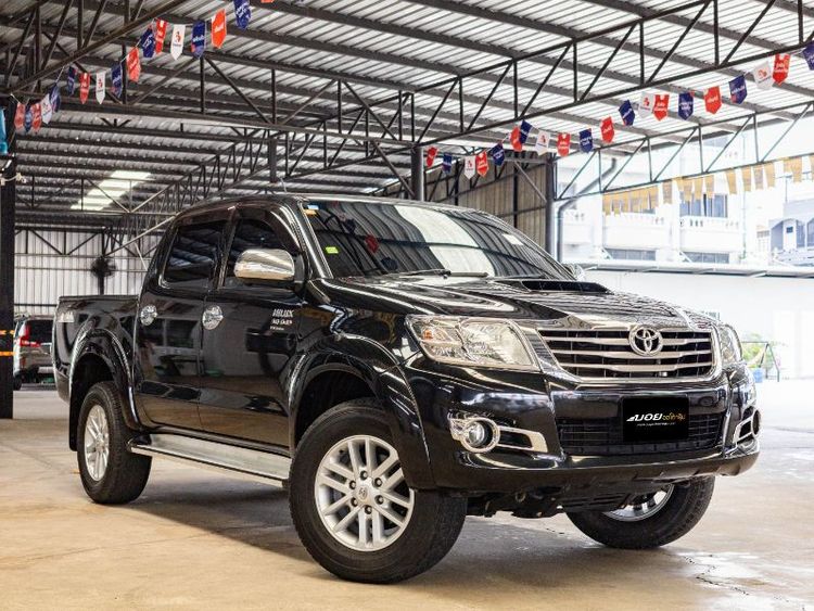 รถ Toyota Hilux Vigo Champ Double Cab 3.0 G Prerunner สี ดำ