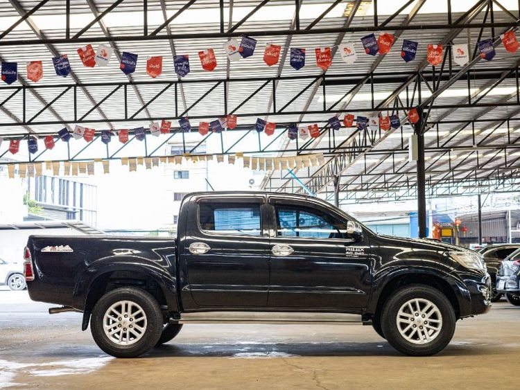Toyota Hilux Vigo Champ 2014 Double Cab 3.0 G Prerunner Pickup ดีเซล ไม่ติดแก๊ส เกียร์อัตโนมัติ ดำ รูปที่ 2