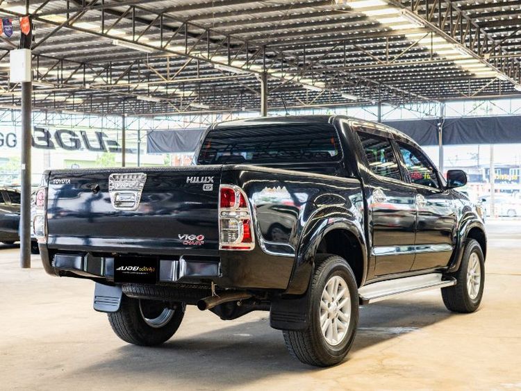 Toyota Hilux Vigo Champ 2014 Double Cab 3.0 G Prerunner Pickup ดีเซล ไม่ติดแก๊ส เกียร์อัตโนมัติ ดำ รูปที่ 3
