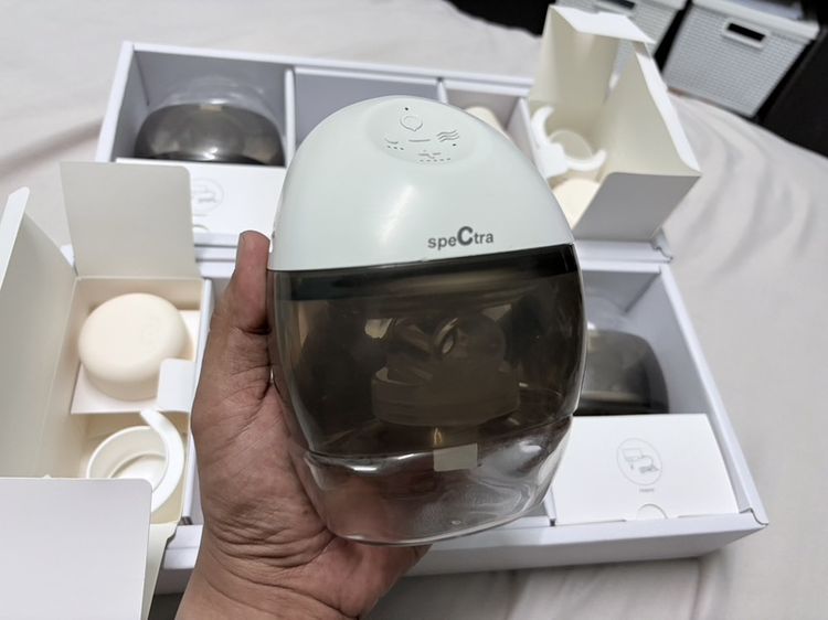 Spectra Wearable เครื่องปั๊มนมไร้สาย ดูดนุ่ม โหมดการทำงานเยอะ น้ำหนักเบา รูปที่ 5