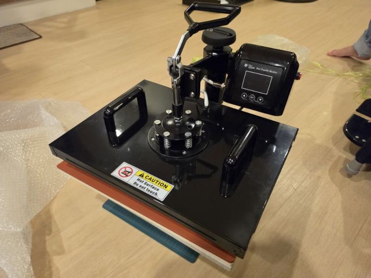 เครื่องรีดร้อน เครื่องสกรีนเสื้อ A3 Heat Press เครื่องร้านแนะนำรีดร้อนดิจิตอล เครื่องสกรีนA3