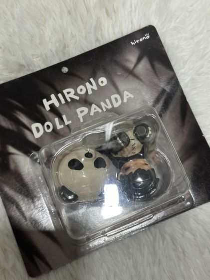 POP MART HIRONO Doll Panda Figure 🐼 | ของแท้ | สภาพใหม่ รูปที่ 2