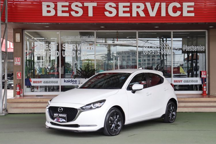 รถ Mazda Mazda 2 1.3 Skyactiv-G S Leather Sports สี ขาว