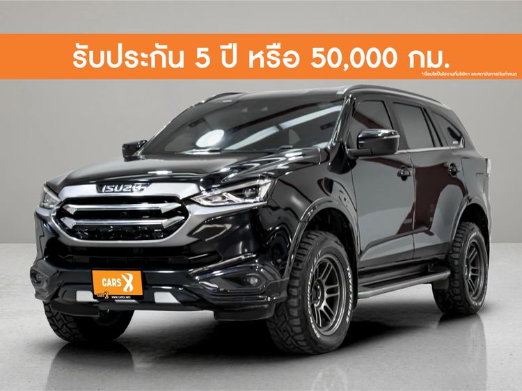 Isuzu MU-X 2022 3.0 Ultimate AT 4WD Utility-car ดีเซล ไม่ติดแก๊ส เกียร์อัตโนมัติ ดำ