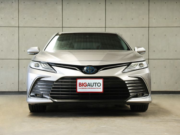 Toyota Camry 2022 2.5 HEV Premium Sedan ไฮบริด ไม่ติดแก๊ส เกียร์อัตโนมัติ เทา รูปที่ 4