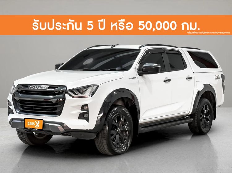 Isuzu D-MAX 2023 3.0 Vcross M 4WD Pickup ดีเซล ไม่ติดแก๊ส เกียร์อัตโนมัติ ขาว