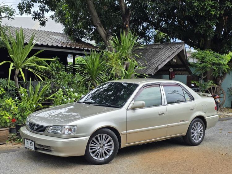 Toyota Corolla 1999 1.6 GXi-S Sedan เบนซิน ไม่ติดแก๊ส เกียร์อัตโนมัติ บรอนซ์ทอง