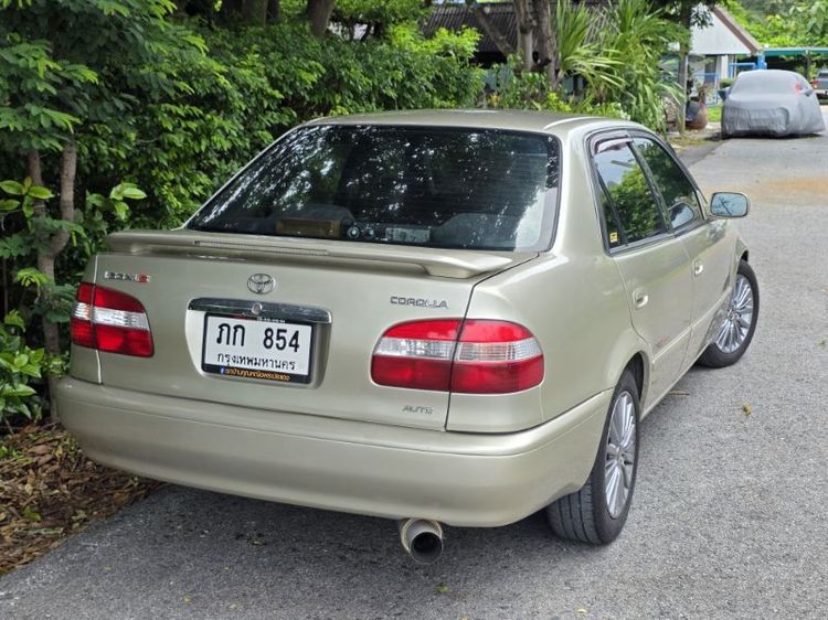 Toyota Corolla 1999 1.6 GXi-S Sedan เบนซิน ไม่ติดแก๊ส เกียร์อัตโนมัติ บรอนซ์ทอง รูปที่ 2