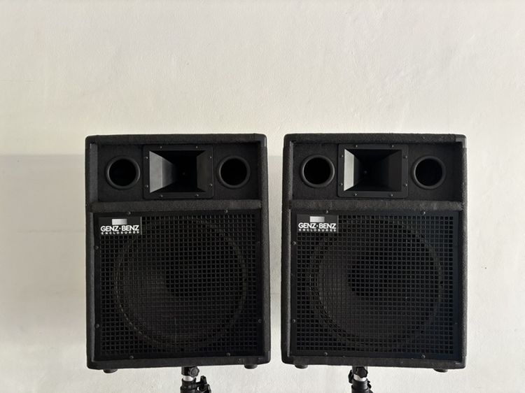 ลำโพง 15 นิ้ว สองทาง GENZ. BENZ. USA สภาพใหม่มากเสียงดีครับเดิมๆสนใจเชิญครับ