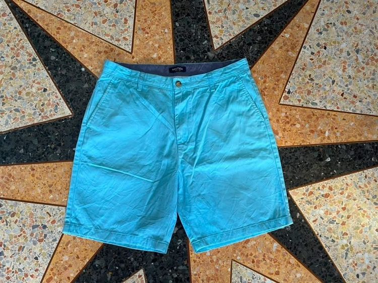 อื่นๆ กางเกงขาสั้น อื่นๆ ฟ้า 📌NAUTICA -ขาสั้นแท้💯 เอว34-35