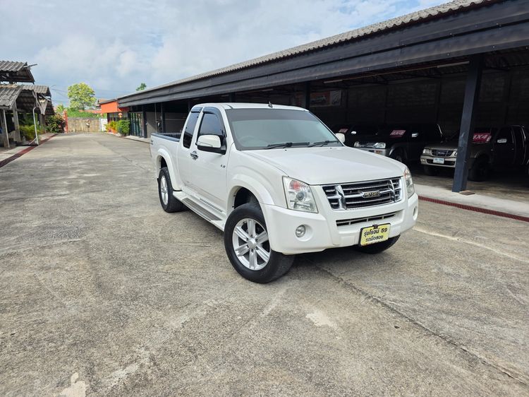 Isuzu D-MAX 2008 3.0 LS Ddi i-TEQ 4WD Pickup ดีเซล ไม่ติดแก๊ส เกียร์ธรรมดา ขาว