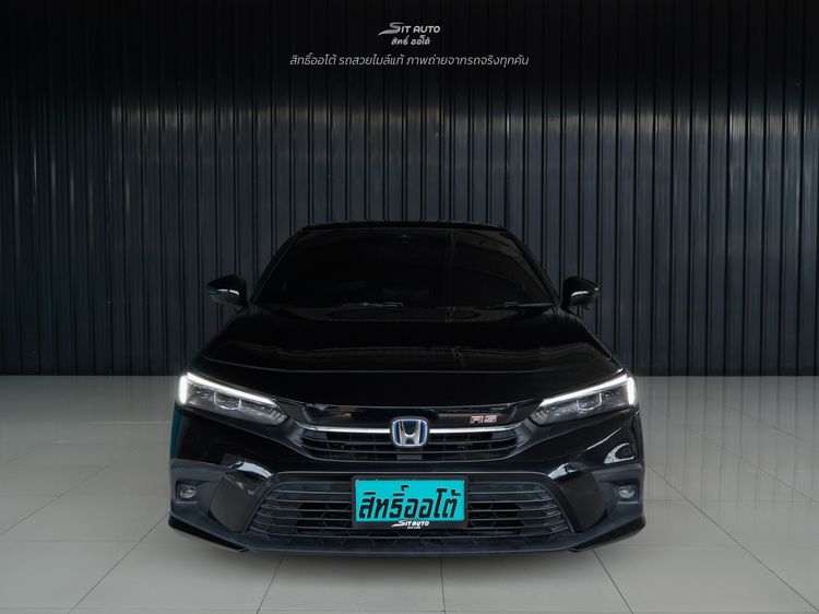 Honda Civic 2023 2.0 eHEV RS Sedan ไฮบริด ไม่ติดแก๊ส เกียร์อัตโนมัติ ดำ รูปที่ 2