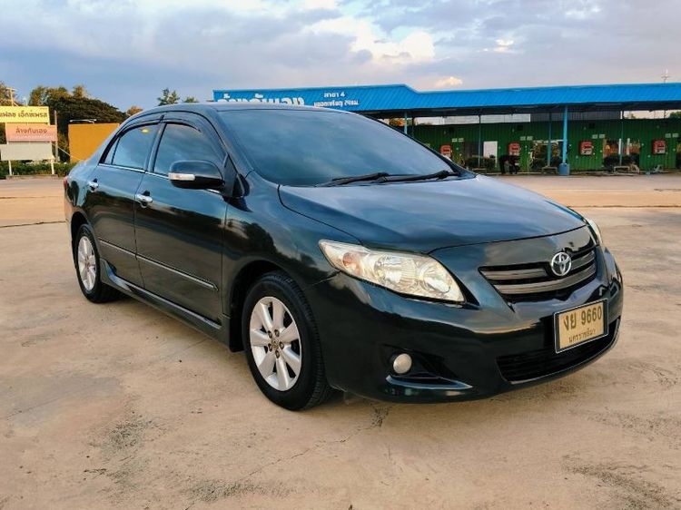 Toyota Altis 2009 1.6 G Sedan เบนซิน ไม่ติดแก๊ส เกียร์อัตโนมัติ ดำ รูปที่ 3