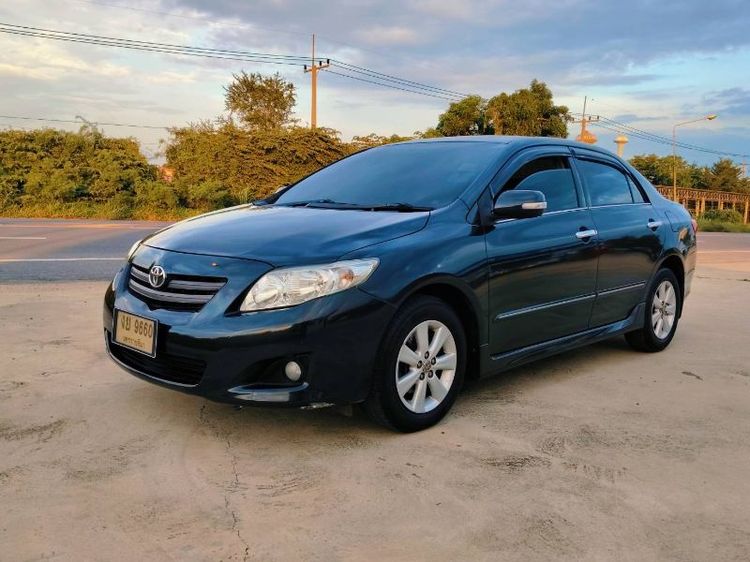 Toyota Altis 2009 1.6 G Sedan เบนซิน ไม่ติดแก๊ส เกียร์อัตโนมัติ ดำ รูปที่ 1